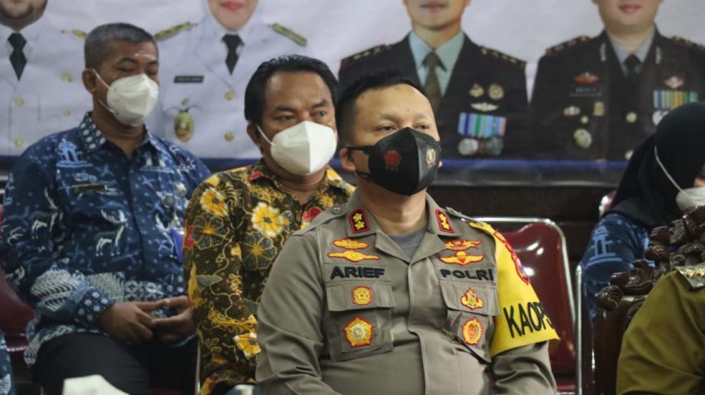 Kapolres Gresik Bersama Forkopimda Peringati HANI Secara Virtual