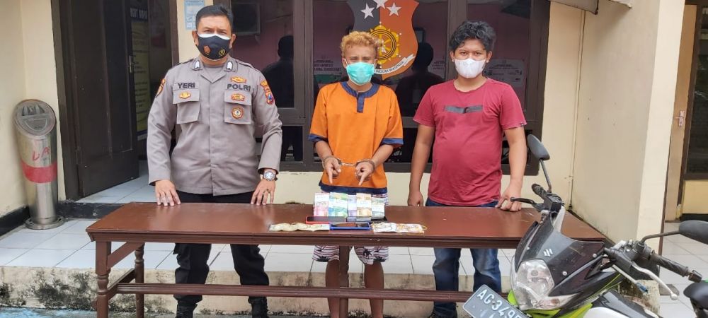 Polsek Bunga amankan tersangka Curat beserta barang bukti