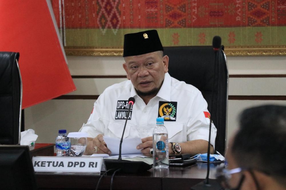 Ketua DPD RI AA LaNyalla Mahmud Mattalitti