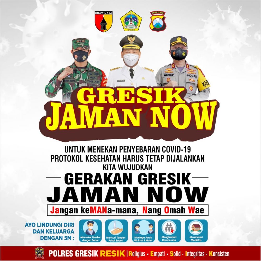GRESIK JAMAN NOW, Siap Menjalankan PPKM Darurat