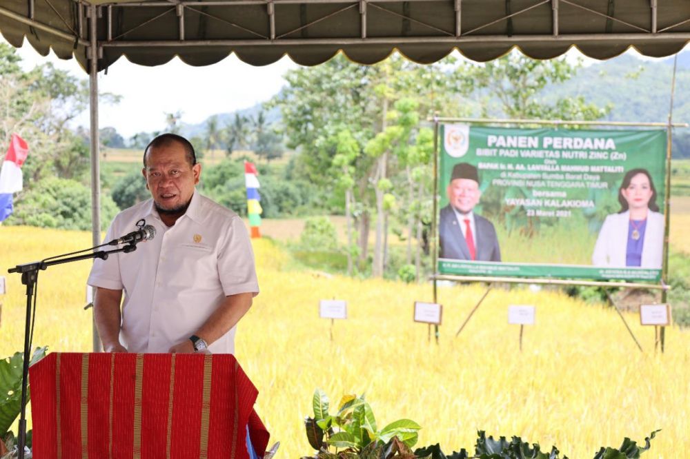 Ketua DPD RI AA LaNyalla Mahmud Mattalitti