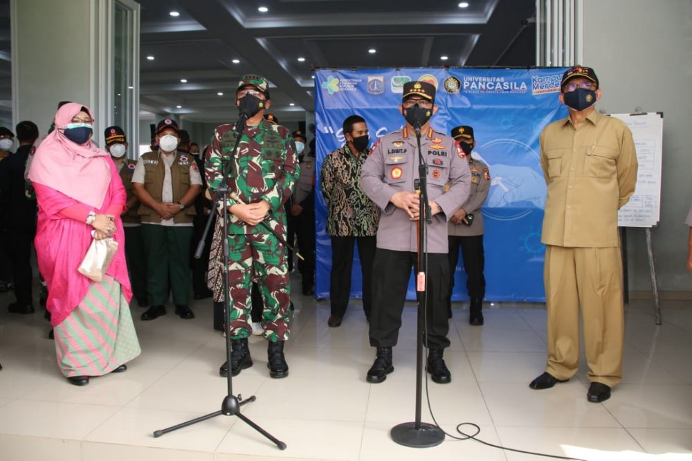 Kapolri dan Panglima TNI Ajak Citivas akademik, pemuda dan Ormas cegah Covid-19