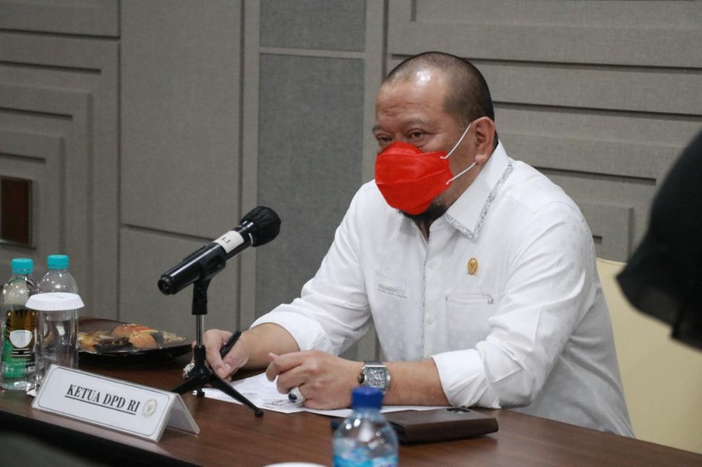 Ketua DPD RI AA LaNyalla Mahmud Mattalitti