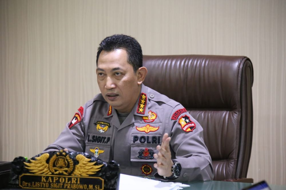 Kapolri Jenderal Listyo Sigit Prabowo