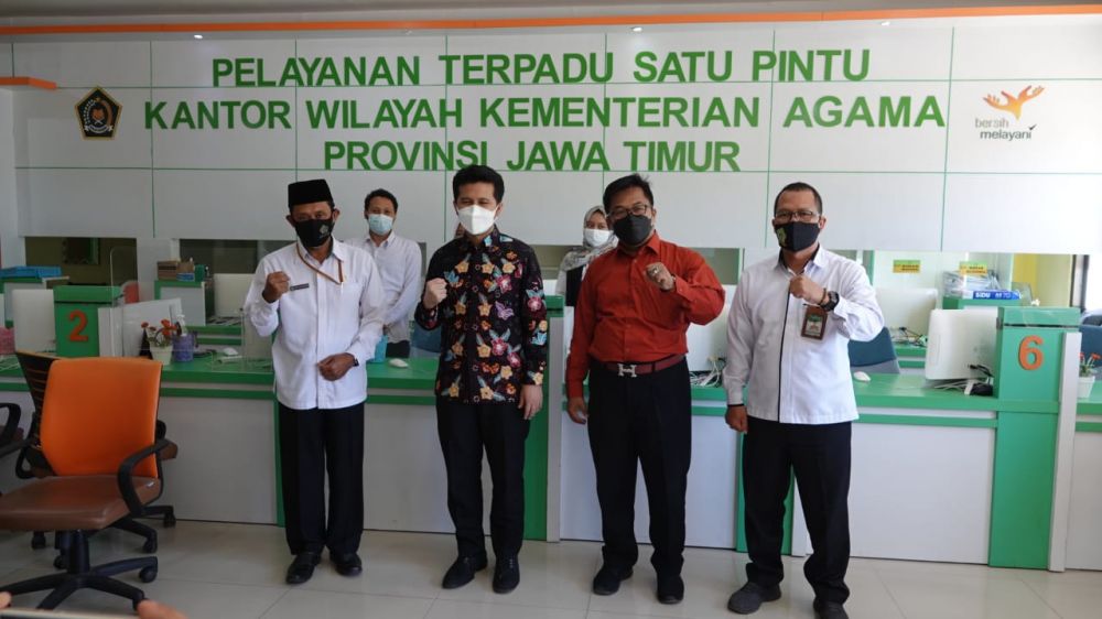 Wagub Emil Dardak ajak Kemenag Jatim Cegah kluster baru Covid-19