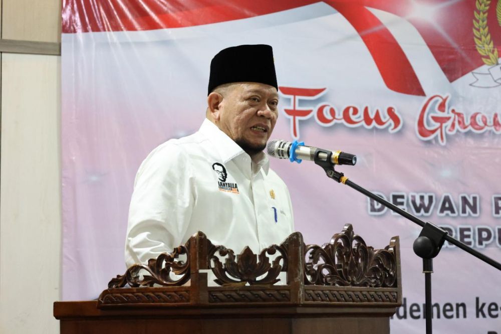 Ketua DPD RI AA LaNyalla Mahmud Mattalitti