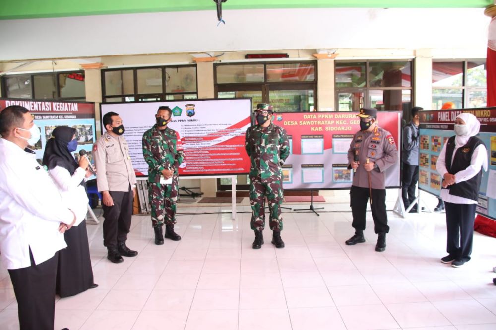 Kapolri dan Panglima TNI tinjau Vaksin Covid-19