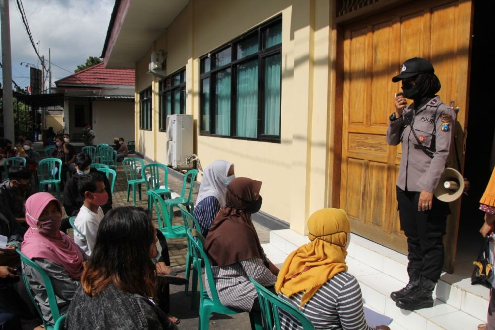 Polres Magetan Buka Gerai Vaksin Presisi, Warga Antusias Berdatangan