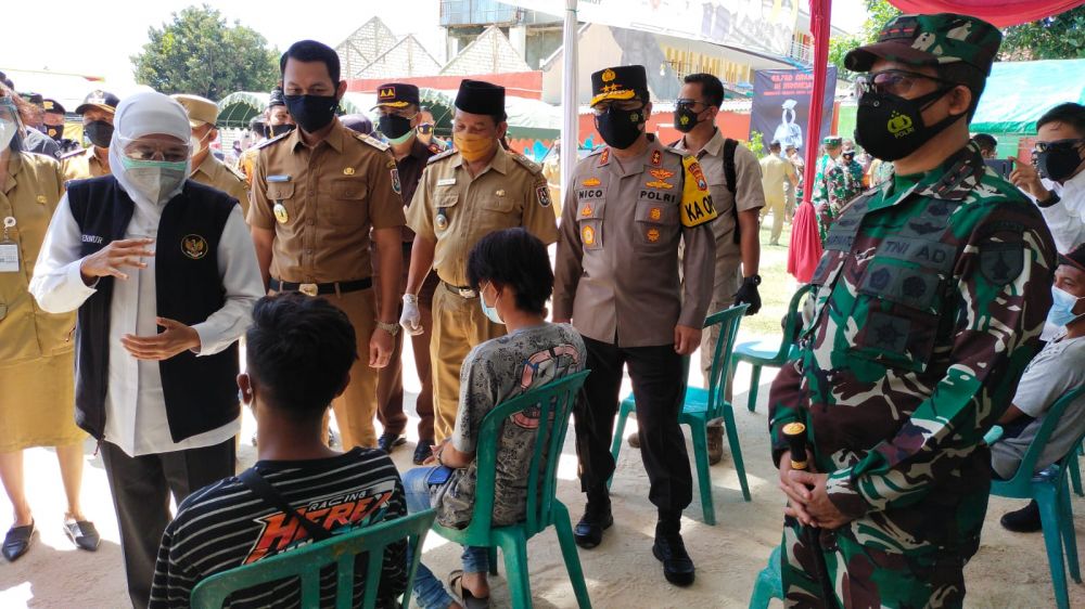 Forkopimda Jatim cek vaksin di Tuban