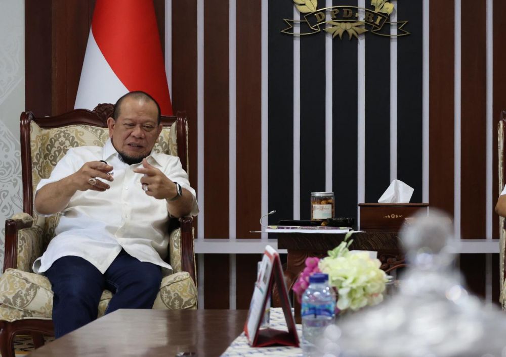Ketua DPD RI AA LaNyalla Mahmud Mattalitti