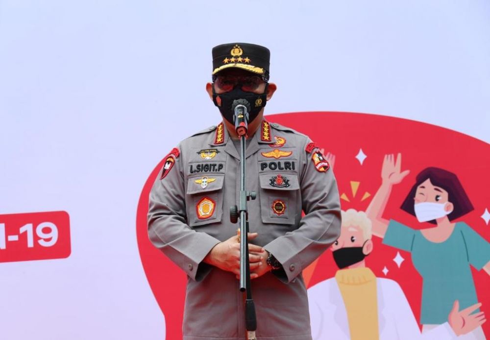 Polri dan Mahasiswa Bersinergi dalam Penanggulangan Pandemi Covid-19