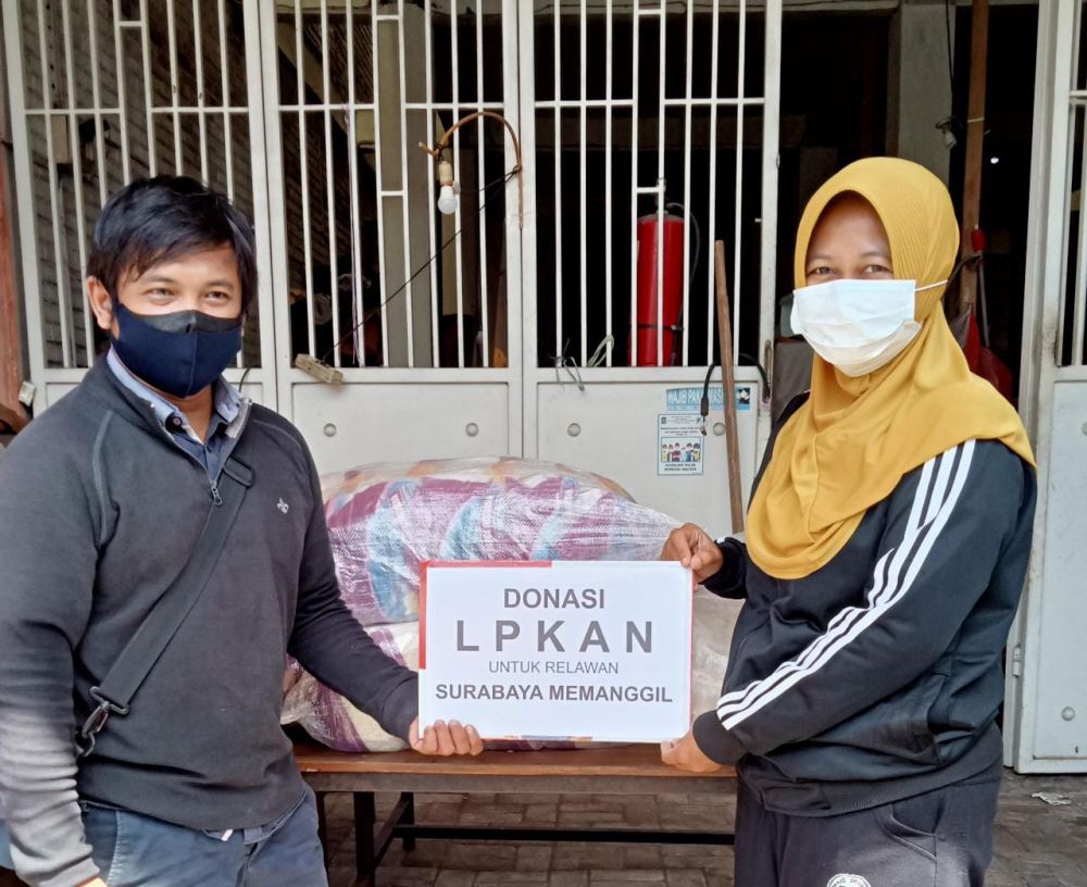 Donasi LPKAN Indonesia untuk warga terdampak pandemi Covid-19