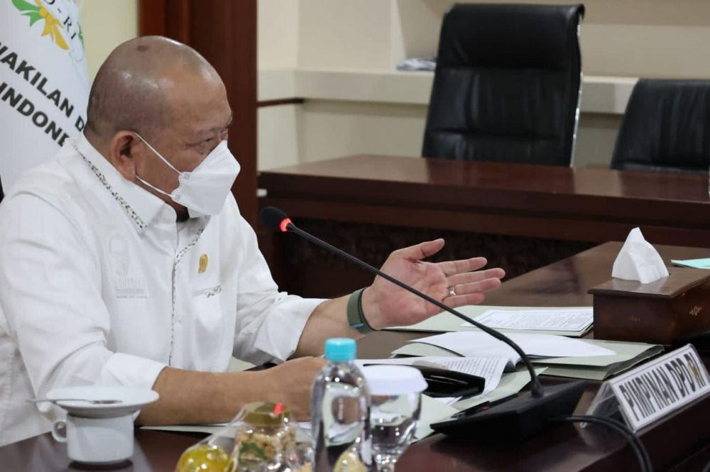Ketua DPD RI AA LaNyalla Mahmud Mattalitti