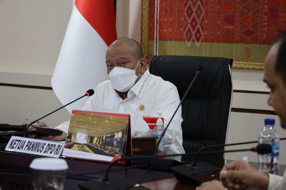 Ketua DPD RI AA LaNyalla Mahmud Mattalitti