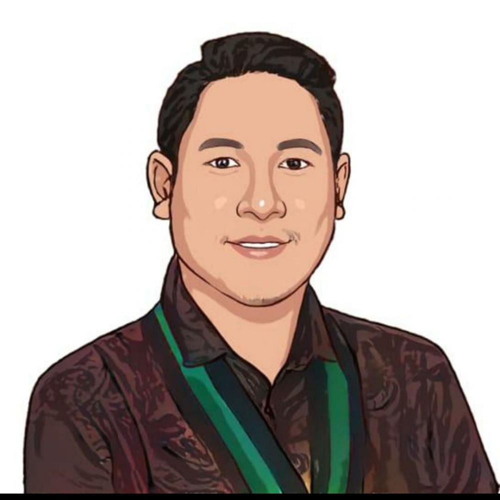 Ahmad Latupono selaku ketua PB HMI