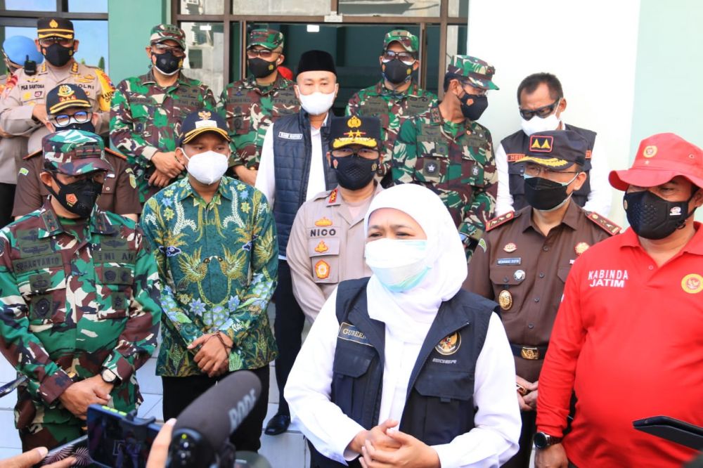 Forkopimda Jatim cek langsung vaksin di Ponpes Bumi Sholawat Lebo Sidoarjo