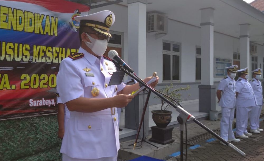Komandan Pusdikkes Kodiklatal saat penutupan Dikmapa Susgakes angkatan XXVII