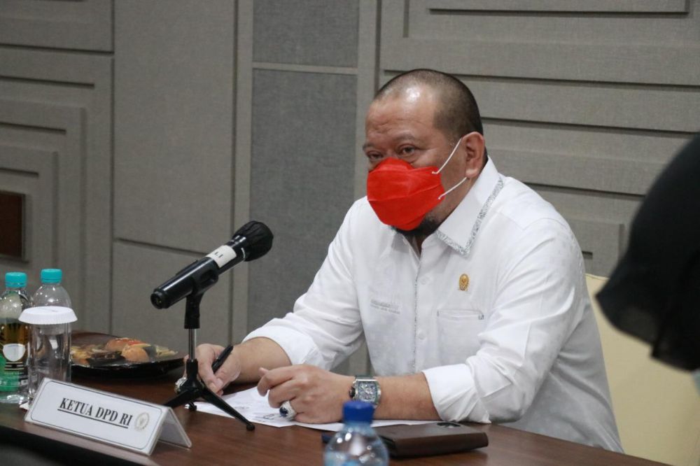 Ketua DPD RI AA LaNyalla Mahmud Mattalitti