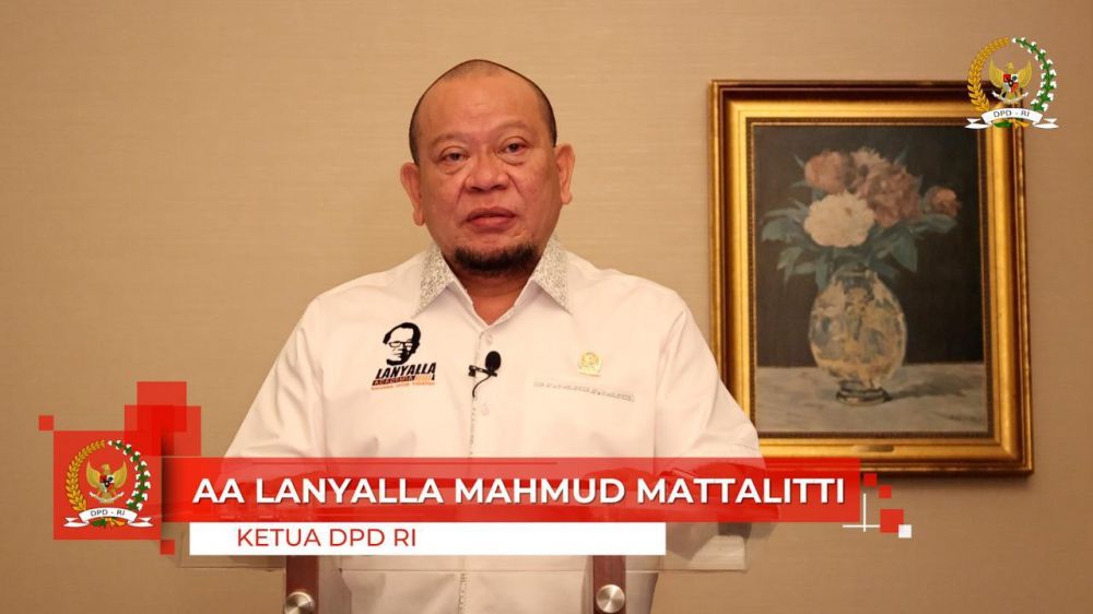 Ketua DPD RI AA LaNyalla Mahmud Mattalitti