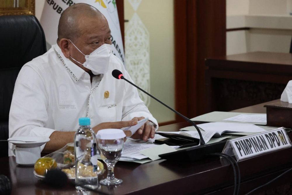 Ketua DPD RI AA LaNyalla Mahmud Mattalitti
