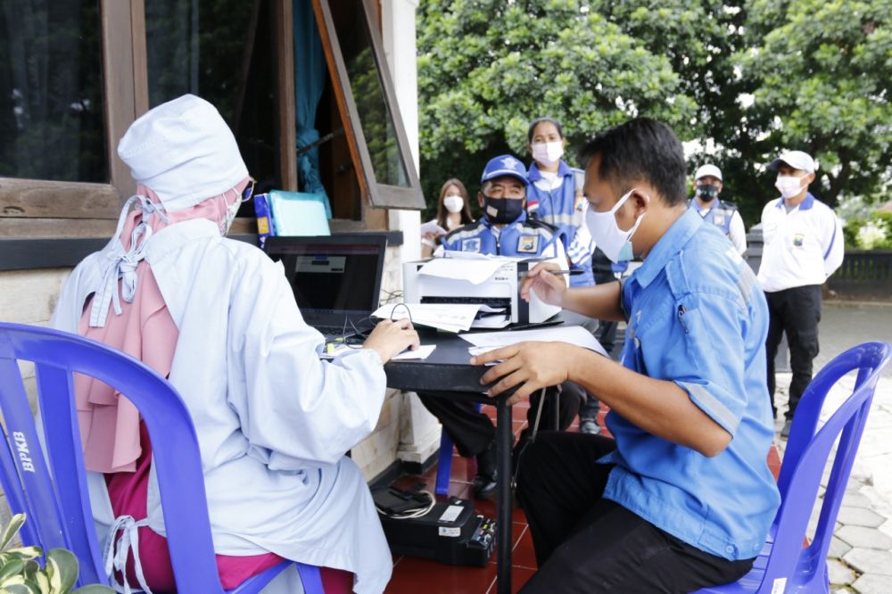 Polresta Malang Kota Beri Layanan Vaksin Dosis ke-2 Umum dan Supeltas