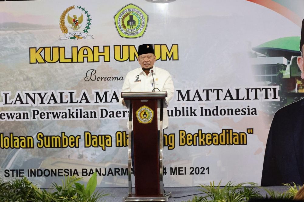 Ketua DPD RI AA LaNyalla Mahmud Mattalitti