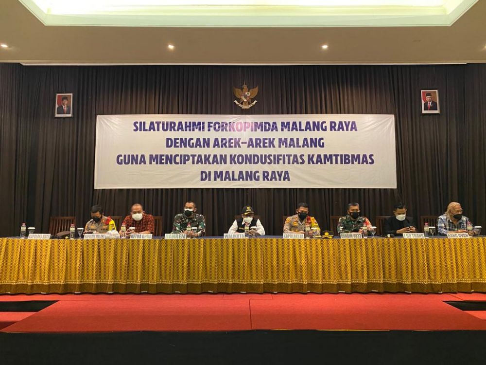 Forkopimda Malang Raya gelar silaturahmi dengan arek Malang Raya