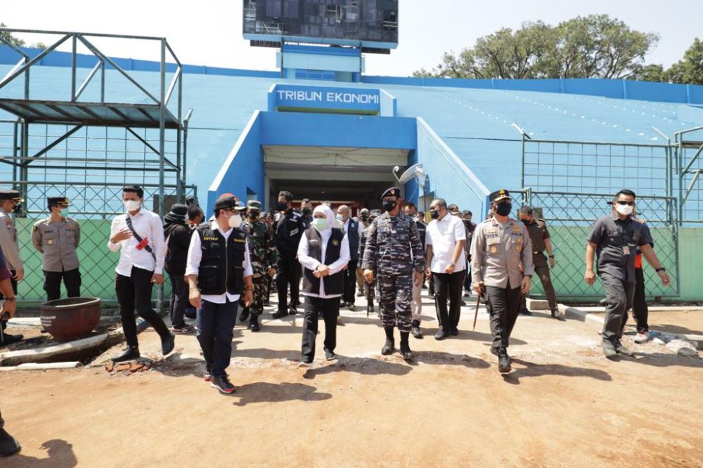 Forkopimda Jatim cek serbuan Vaksin di Gajayana Malang