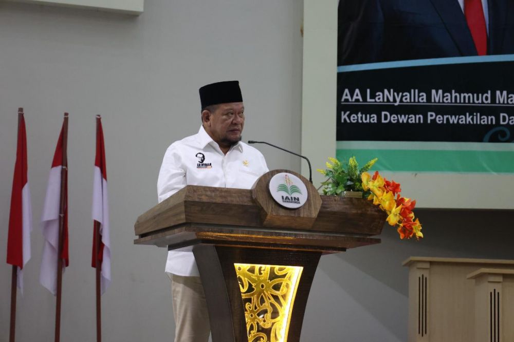 Ketua DPD RI AA LaNyalla Mahmud Mattalitti
