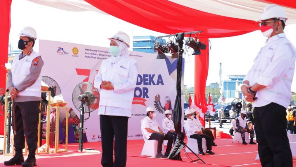 Pelepasan Ekspor Dilakukan Secara Virtual oleh Presiden Jokowi