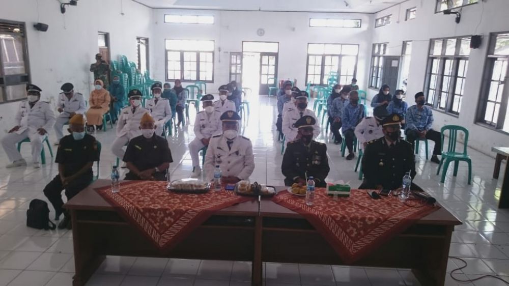 Upacara Kemerdekaan HUT RI ke-76 di Desa Buahdua