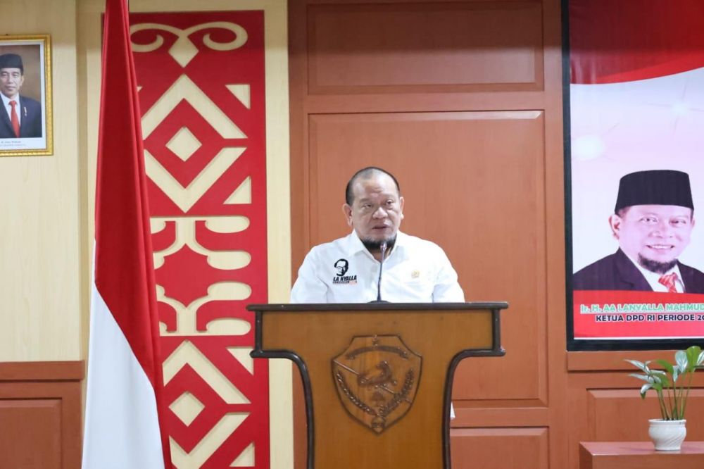 Ketua DPD RI AA LaNyalla Mahmud Mattalitti