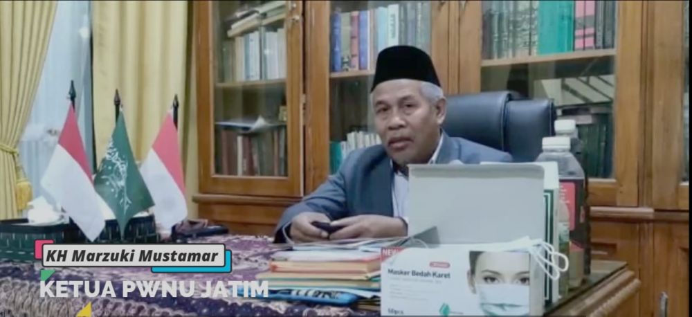 Ketua PWNU Jatim KH. Marzuki Mustamar