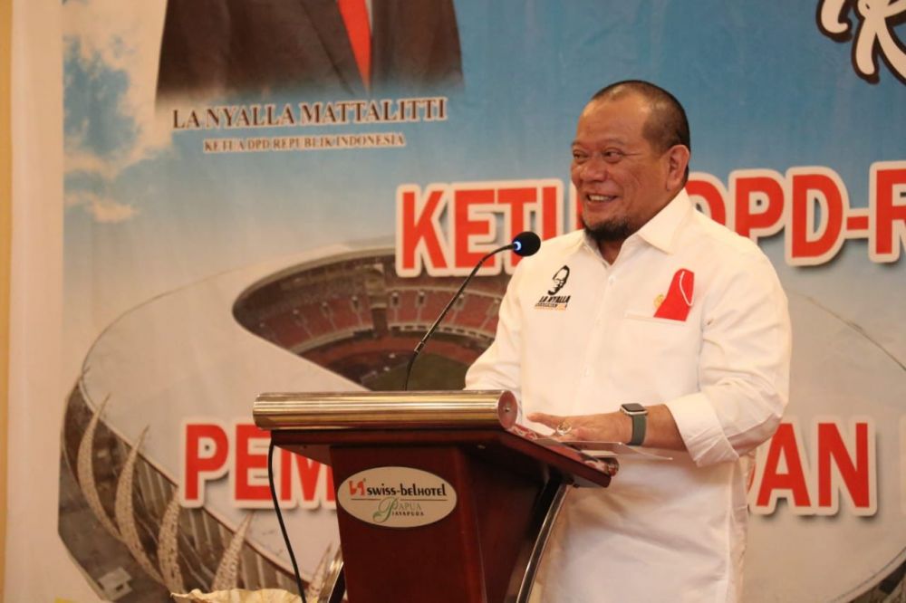 Ketua DPD RI AA LaNyalla Mahmud Mattalitti
