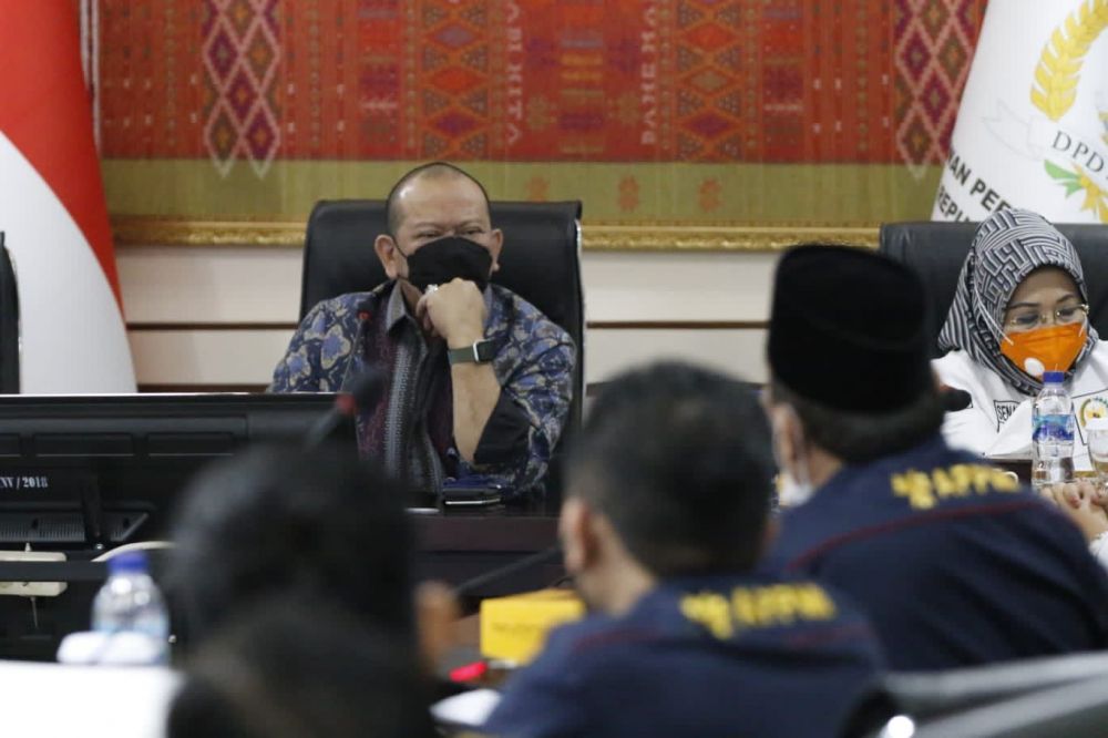 Ketua DPD RI AA LaNyalla Mahmud Mattalitti