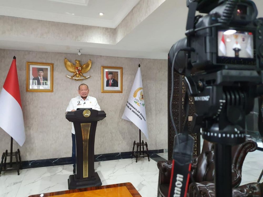 Ketua DPD RI AA LaNyalla Mahmud Mattalitti