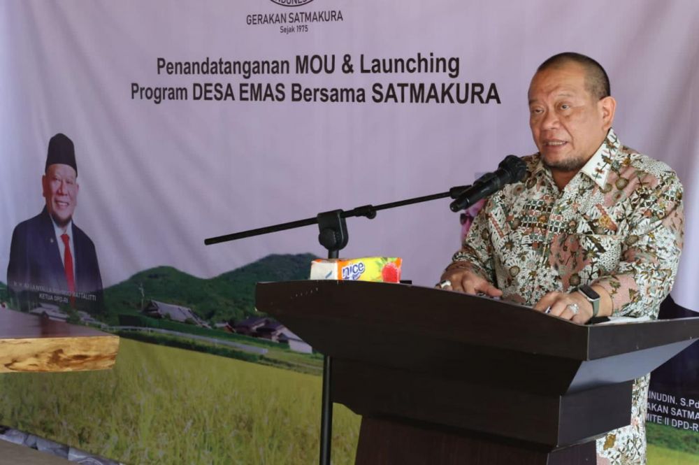 Ketua DPD RI AA LaNyalla Mahmud Mattalitti