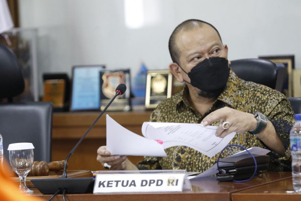 Ketua DPD RI AA LaNyalla Mahmud Mattalitti