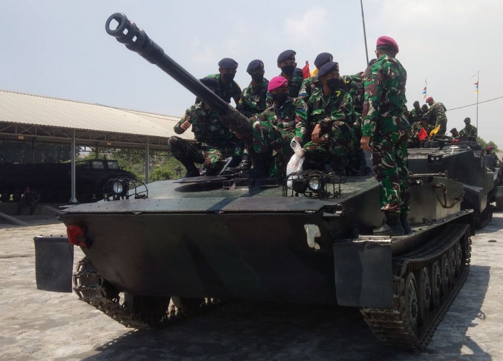 Siswa TNI AL Satdik 2 saat Orientasi pekan Integrasi