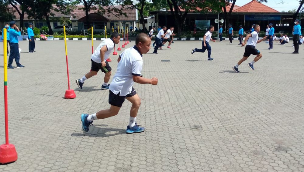 Prajurit TNI AL strata tamtama tes kesehatan