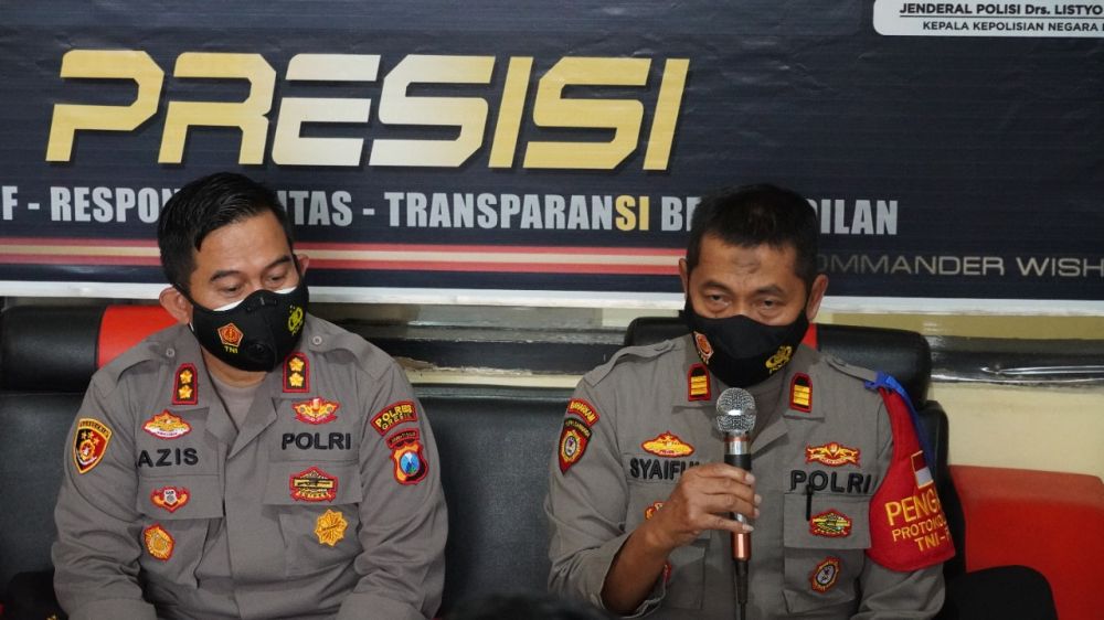Kapolres Gresik AKBP Mochamad Nur Azis saat kunjungan kerja ke Polsek jajaran