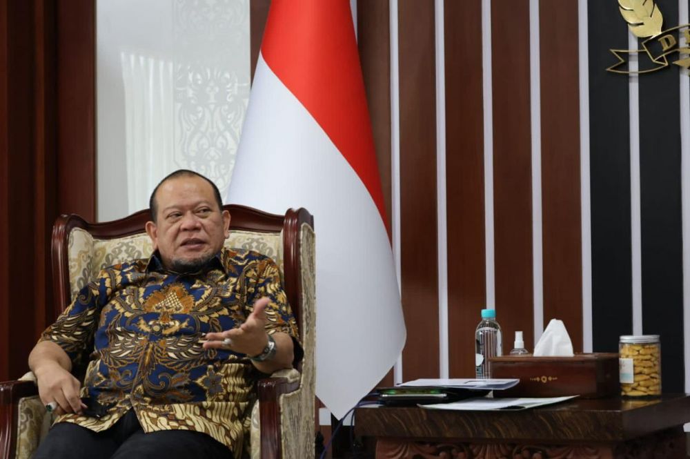 Ketua DPD RI AA LaNyalla Mahmud Mattalitti