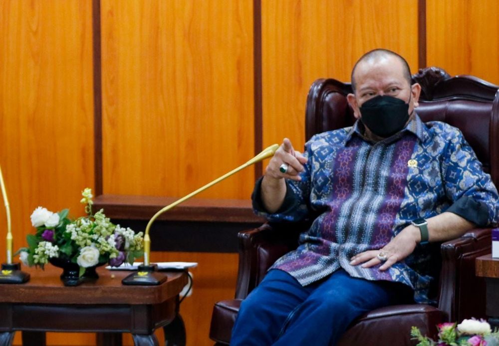 Ketua DPD RI AA LaNyalla Mahmud Mattalitti