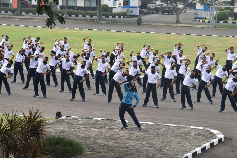 Jelang penutupan pekan Integrasi, siswa Satdik 1 dan 2 gelar Fun Game