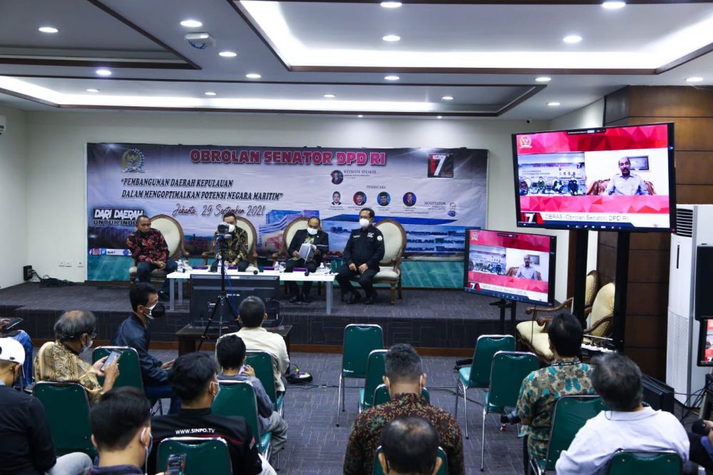 Obrolan Senator, ketua DPD RI AA LaNyalla Mahmud Mattalitti