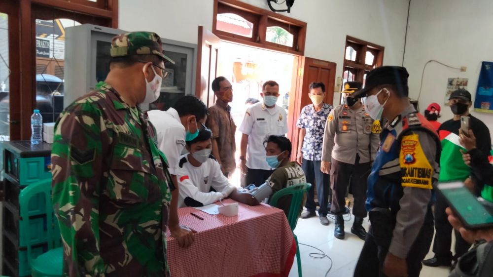 Sinergi Tiga Pilar saat pantau vaksin