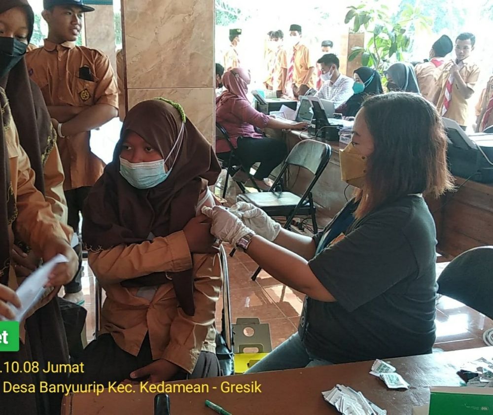 Sukseskan Sebaran Vaksin TNI-Polri Bersinergi Tingkat Desa