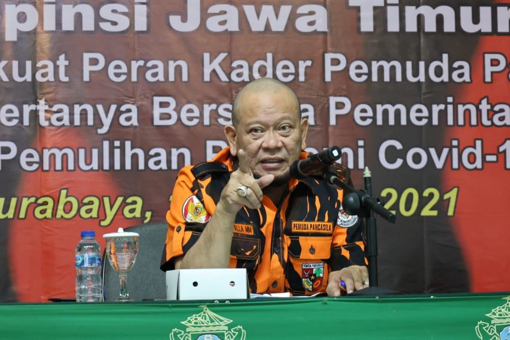 LaNyalla Siapkan FGD Amandemen Konstitusi ke-5 di MPC PP se-Jatim