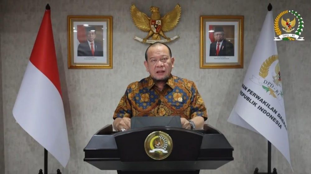 Ketua DPD RI AA LaNyalla Mahmud Mattalitti