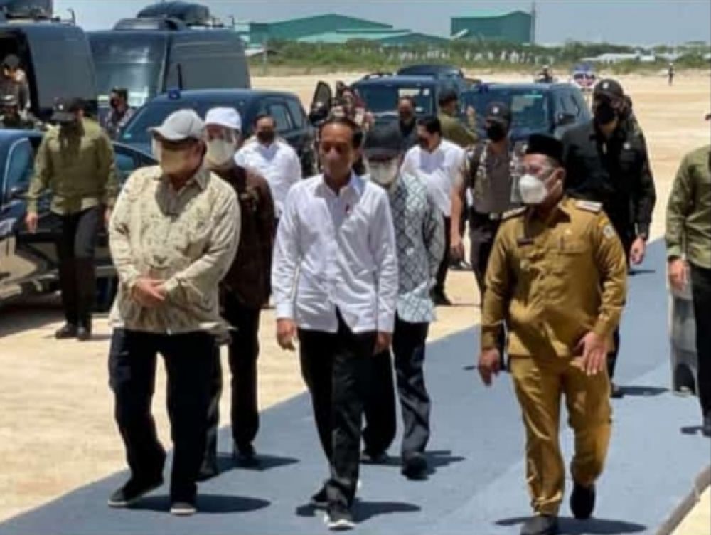 Presiden Jokowi Groundbreaking Pembangunan Smelter PT. Freeport Gresik